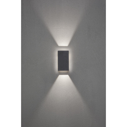 Konstsmide Außenleuchte Cremona LED Wandleuchte in Schwarz inklusive Leuchtmittel B/H/T: 9,5 x 17 x 11,5 cm - Bild 3