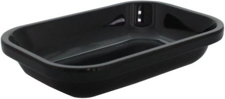 Schneider Auslageschale in Schwarz, rechteckig, B/T/H: 21 x 14 x 4,3 cm - Bild 1