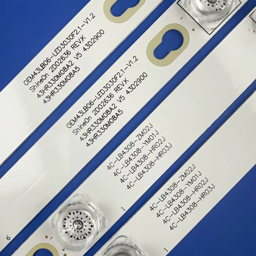 DOYM LED-Hintergrundbeleuchtungsstreifen DS-4C-LB4308-HR02J für TCL 43S305TABA und TOT_43D2900_3X8_3030C - Bild 4