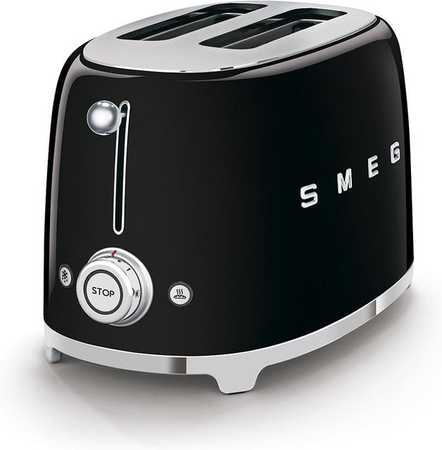 Smeg Toaster TSF01BLEU Schwarz - Bild 2
