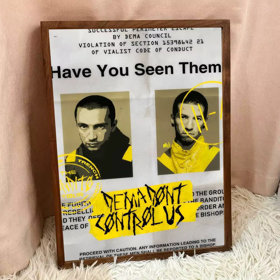 Twenty One Pilots Clancy Poster Wandkunst in HD-Qualität für deine Heimdekoration - Bild 5