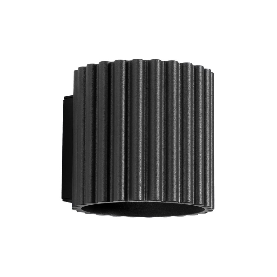 Licht-Erlebnisse Up Down Wandlampe aus Aluminium in Schwarz für G9 Leuchtmittel, Breite: 10 cm - Bild 2