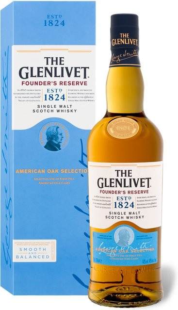 The Glenlivet Founder's Reserve American Oak Selection Single Malt Scotch Whisky 0,7 l - Bild 1