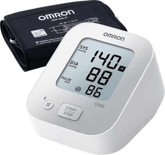 Omron X2+ Connect Blutdruckmessgerät in Weiß - Bild 1