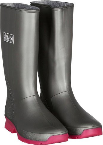 safety and more Damen-Gummistiefel Amy in Grau, Größe 38 - Bild 1