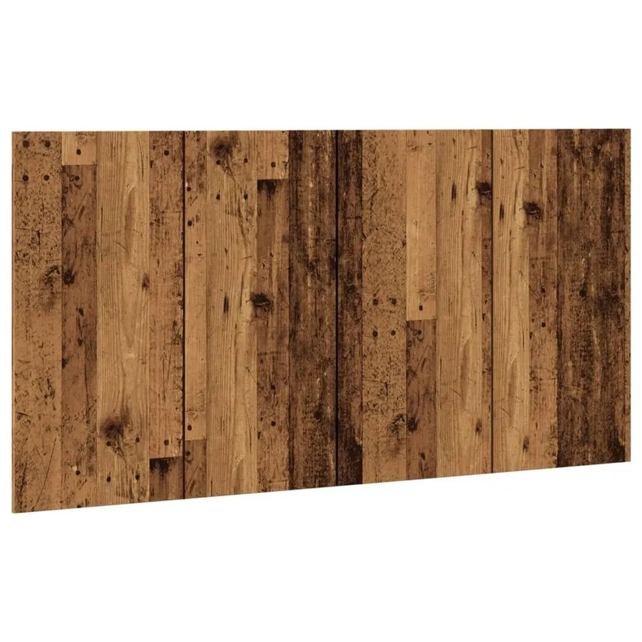 vidaXL Kopfteil in Altholz-Optik aus Holzwerkstoff, Farbe: Braun, B/H/T: 160 x 80 x 1,5 cm - Bild 2