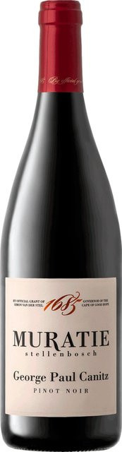 Muratie George Paul Canitz Pinot Noir Stellenbosch trocken 2020 Rotwein 0,75 l - Bild 1