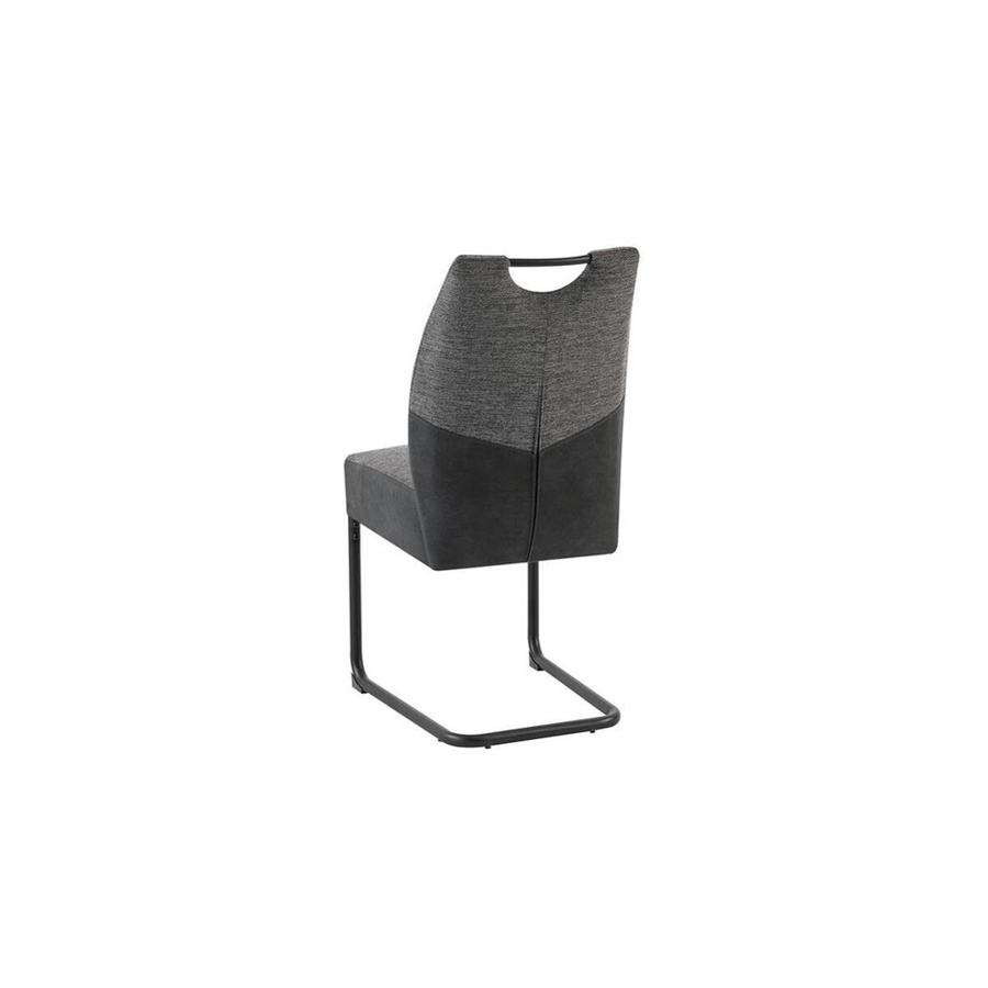 byLIVING Esszimmerstuhl PETER 2er-Set Schwinger Anthrazit Schwarz B/H/T: 45 x 54 x 94 cm - Bild 2