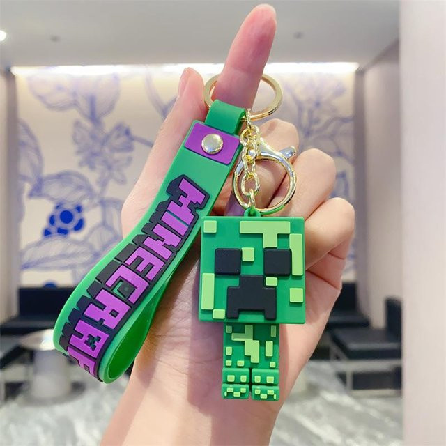 Artily Schlüsselanhänger Minecraft, Kinder, PVC, Silikon - Bild 1