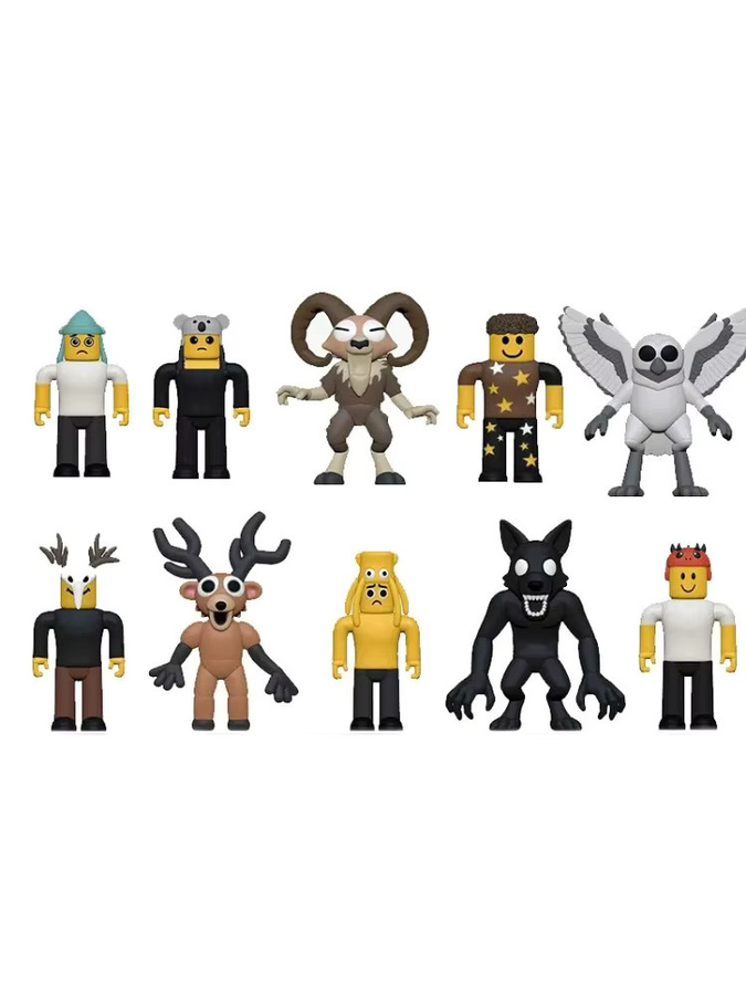 Chiikawa Actionfiguren, Tiere, 10-teiliges Set, Kunststoff, Bunt / Mehrfarbig - Bild 4