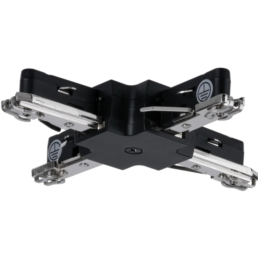 Paulmann URail X-Verbinder für 230V Hochvolt-Schienensysteme Schwarz Matt - Bild 2