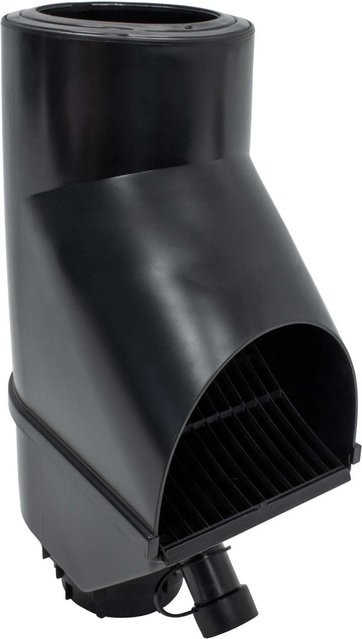 Jardinion Fallrohr Laubabschneider Schwarz für 75/85/100mm Rohre, Durchmesser: 30,5 cm - Bild 1