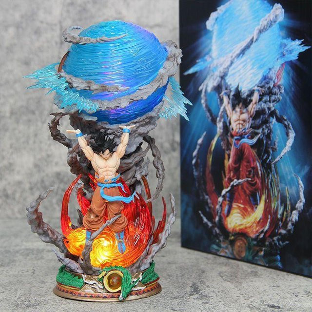 Yiran toy 1 Dragon BallZ Wukong SSj3 Super Saiyan Kampfmodell Spielzeug - Bild 1