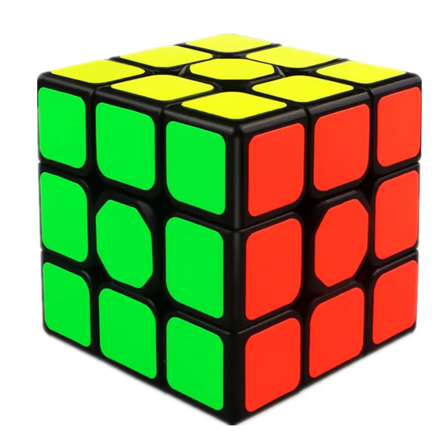 Qiyi Segel W 3x3 Magischer Würfel, Qy Speed Cube Qihang W, Schwarzer Stickerle Version - Bild 2