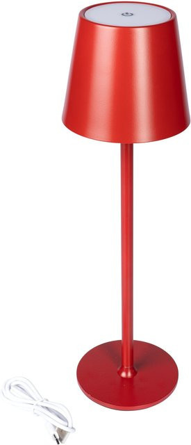 Genialo Dimmbare LED-Tischlampe in Gold mit Touch-Funktion und USB-Anschluss im minimalistischen Design - Bild 1