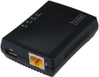 Digitus Multifunktions-Netzwerkserver DN-13020 in Schwarz mit LAN und USB 2.0 - Bild 1