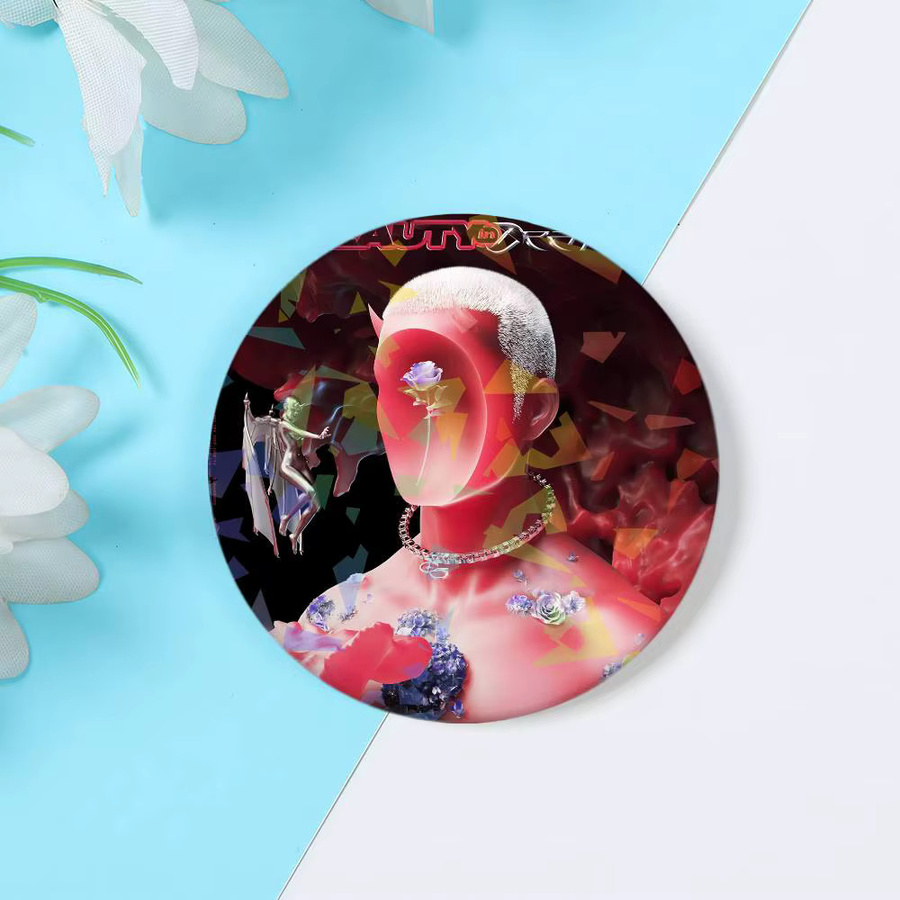 Brosche C-Chase Atlantic Laser Button Pins, Unisex - Bild 4