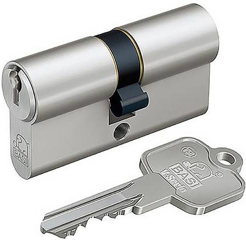 BASI V50 Profil-Doppelzylinder Verschiedenschließend Silber B/T/H: 35 x 45 mm - Bild 1