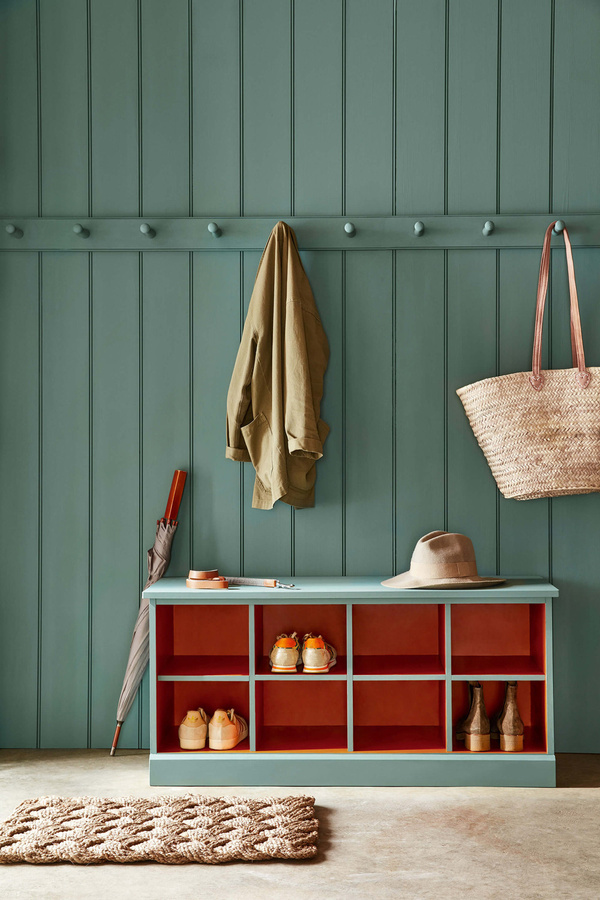 Little Greene Absolute Matt Emulsion Wandfarbe Heat 24 Orange 1 l - Bild 1