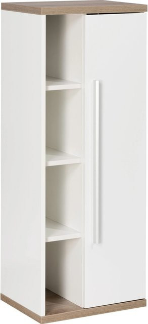 Fackelmann Bad-Hängeschrank Stanford Weiß mit Soft-Close-Türen, B/T/H: 42 x 32 x 106 cm - Bild 1