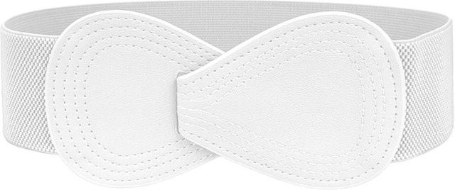 XYNN Taillenschmuck, elastischer Gürtel, Damen, White bunt - Bild 1