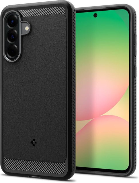 Spigen Rugged Armor Schutzhülle für Samsung Galaxy A56 in Schwarz - Bild 1