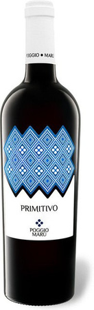 Poggio Maru Primitivo Salento IGP halbtrocken Rotwein 2023 0,75 l