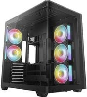 DeepCool CG590U 5F Tower-Gehäuse in Schwarz mit USB-C und 3,5 mm Klinkenanschluss - Bild 1