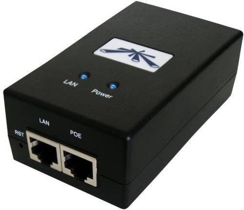 Ubiquiti Networks PoE Injektor POE-24-24W-G 1 GBit/s Schwarz - Bild 1