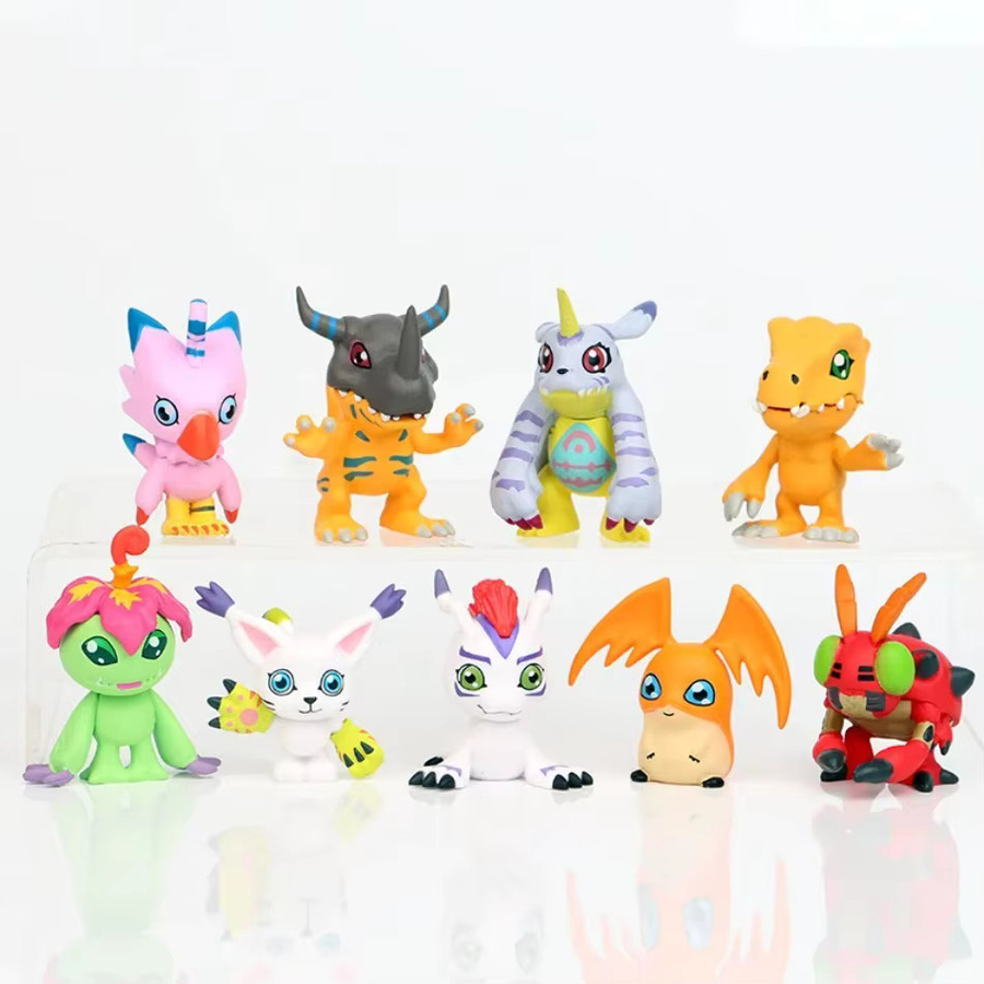 Bandai Digimon Adventure Anime-Figuren, 9-teiliges Set - Bild 3