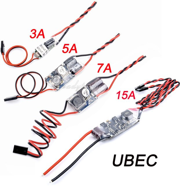 Readytosky FPV RC UBEC BEC Schaltregler mit niedrigem HF-Rauschen und Vollabschirmung - Bild 1