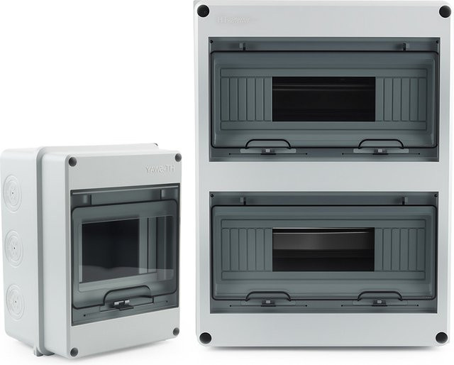 Wasserdichter Verteilerkasten DIY GO HT-Serie aus ABS-Kunststoff IP65 Elektrischer Anschlusskasten für den Außenbereich und PV-Anlagen - Bild 1