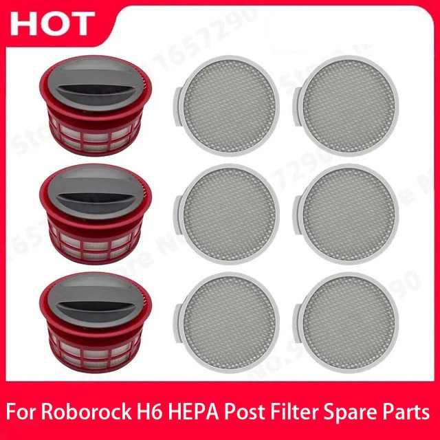 Roborock H6 HEPA Nachfilter Ersatzteile für Handheld Akku-Staubsauger in Rot - Bild 1