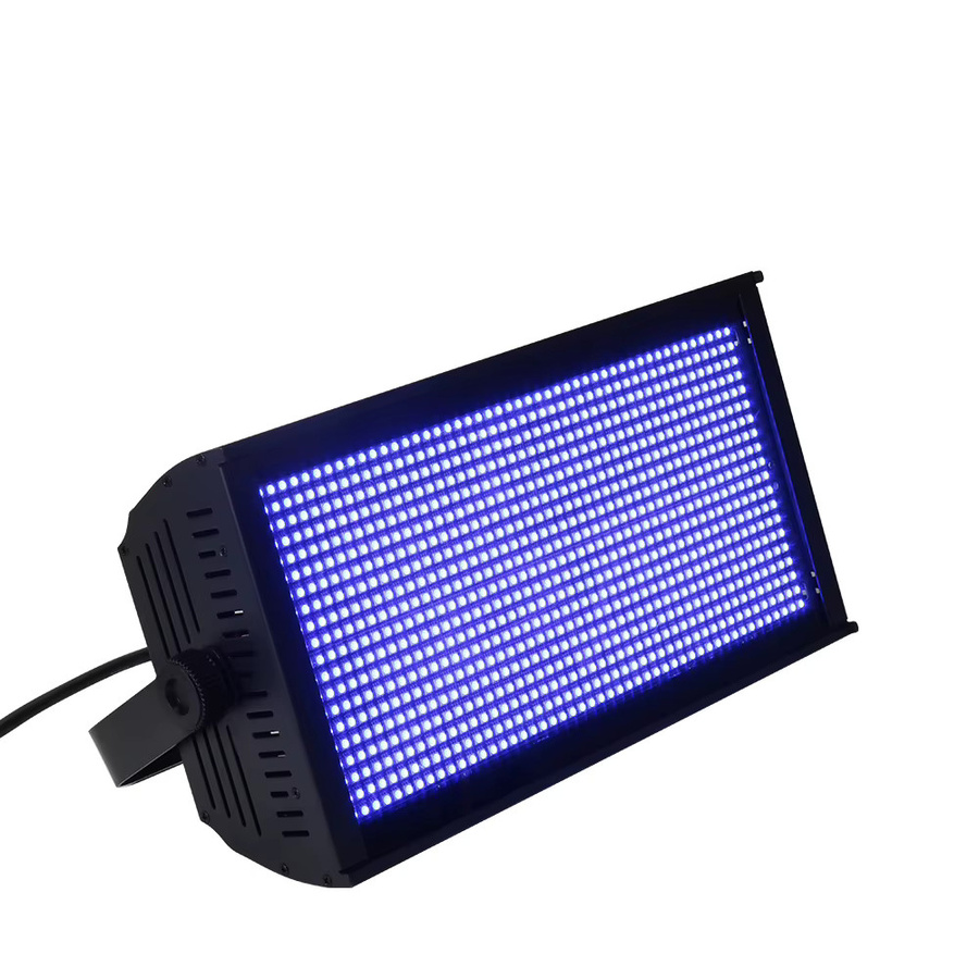 SHEHDS RGB LED Stroboskop-Licht 200W mit 960 RGB SMD Wash-Effekt in Schwarz für DJ, Disco und Bühne - Bild 3
