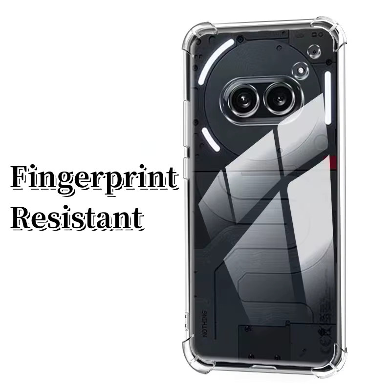 Transparente und stoßfeste TPU-Handyhülle für Nothing Phone 3a PRO, Phone 3a, Phone 2a und Phone 2 in Clear - Bild 2