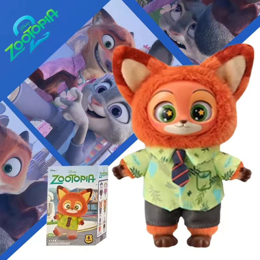 Bandai Disney Zootopia Blind Überraschungsbox, Judy Nick, Vinyl-Plüschfigur, Einzelfigur - Bild 2