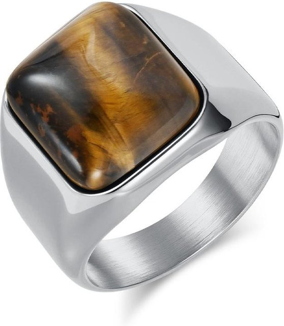 TT-FAFA Ring Tigerauge, 925 Silber, Herren - Bild 1