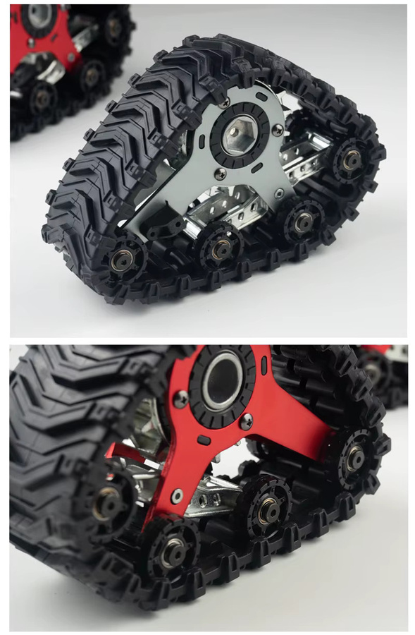 Pinecone Track Wheel Parts, Metall, Zubehör, Rot, Schwarz - Bild 4