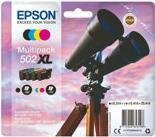 Epson 502XL Multipack Tintenpatronen 4er-Pack Schwarz, Gelb, Cyan, Magenta mit hoher Kapazität für Expression Home XP-5100, XP-5150 und WorkForce WF-2860, WF-2865DWF, WF-2880DWF - Bild 1