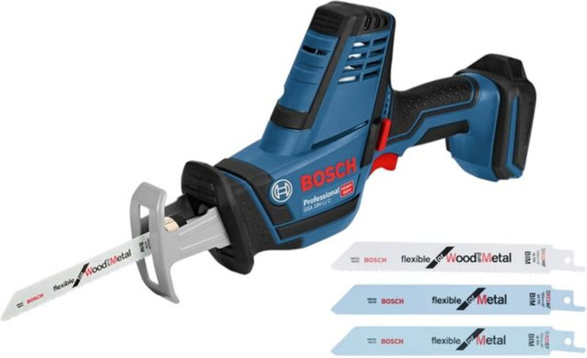 Bosch Professional GSA 18V-LI C Akku-Säbelsäge 18V Blau - Bild 2
