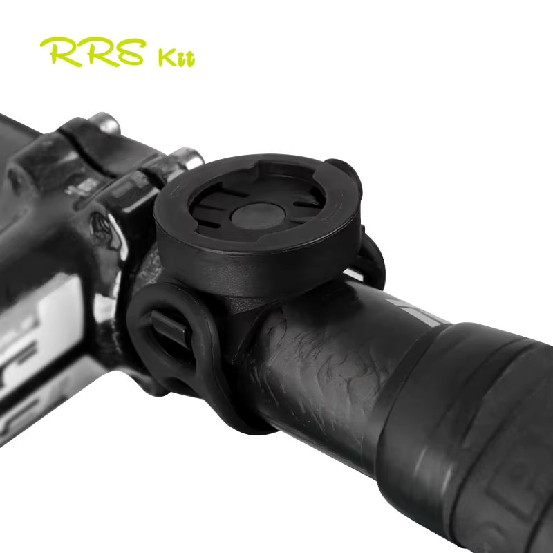 RRSKIT 360 Grad drehbarer Lenkerhalter für Garmin, iGPSPORT und Wahoo Fahrradcomputer in Schwarz - Bild 4