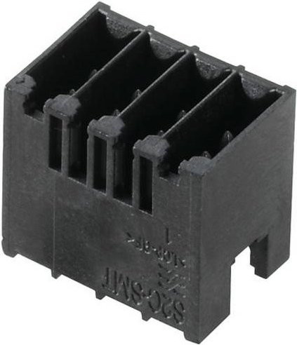 Weidmüller Stiftgehäuse-Platine Schwarz 120 Stück - Bild 1