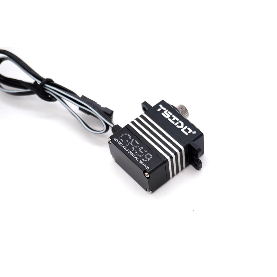 YSIDO CRS9 RC-Digitalservo, Ganzmetall-Kernlos-Digitalservo, 1:18, wasserdicht - Bild 1