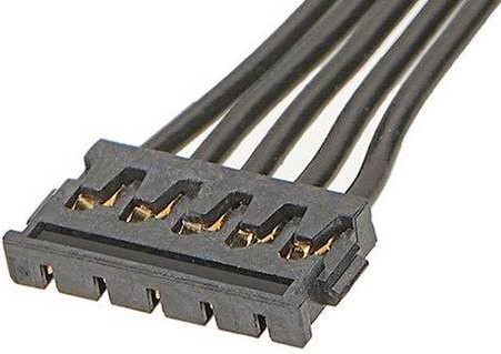 Molex Buchsengehäuse-Kabel Schwarz mit 1,20 mm Rastermaß - Bild 1