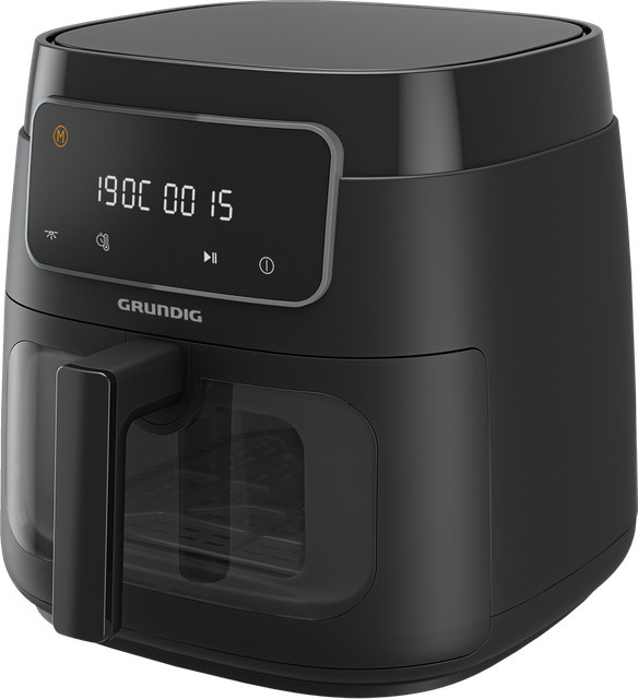 Grundig FRY 7320 COOKFIT XXL Heißluftfritteuse in Schwarz mit Digitaldisplay - Bild 1