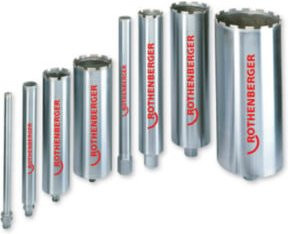 Rothenberger Diamant-Lochsäge SPEED STAR DX1 1/4 in Silber mit Durchmesser 102 mm und Nutzlänge 430 mm - Bild 1