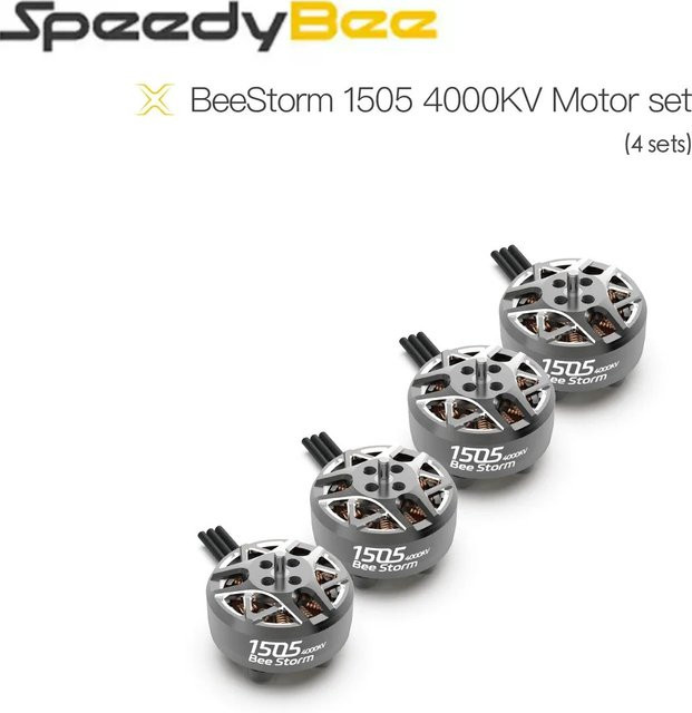 SpeedyBee Bee Storm 1505 4000kv Bürstenloser Motor für 3-4 Zoll FPV Racing Drohnen - Bild 1