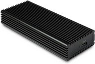 Argus K-1685 M.2 NVMe SSD Laufwerksgehäuse mit USB 3.2 Gen2 und USB-C/USB-A Anschluss in Schwarz - Bild 1