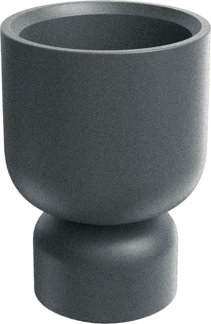 Prosperplast Blumentopf Molta Grail in Granit, Durchmesser: 40 cm, Höhe: 54 cm - Bild 1