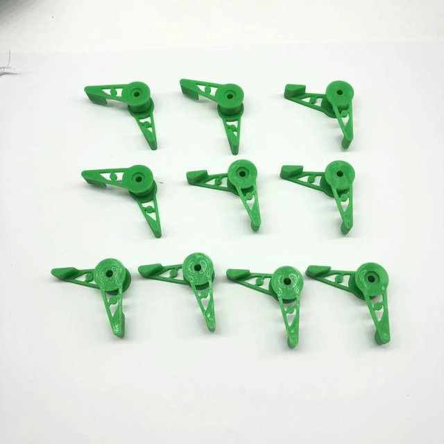 TianJinGeErLiShangMaoYouXianGongSi 10er Set Pflanzentrainer Clips in Grün zur Formgebung von Zweigen und Stämmen mit 360 Grad Einstellbarkeit - Bild 1